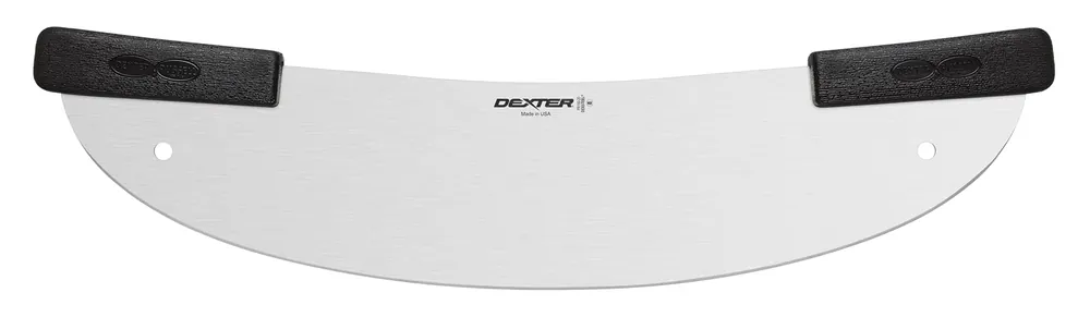 Dexter-Russell 20" Pizza Rocker Knife 18053 Professional High-Carbon Stainless Steel Blade with Slip-Resistant Polypropylene Handle Made in USA Heavy Duty Rocker Style Pizza Cutter
