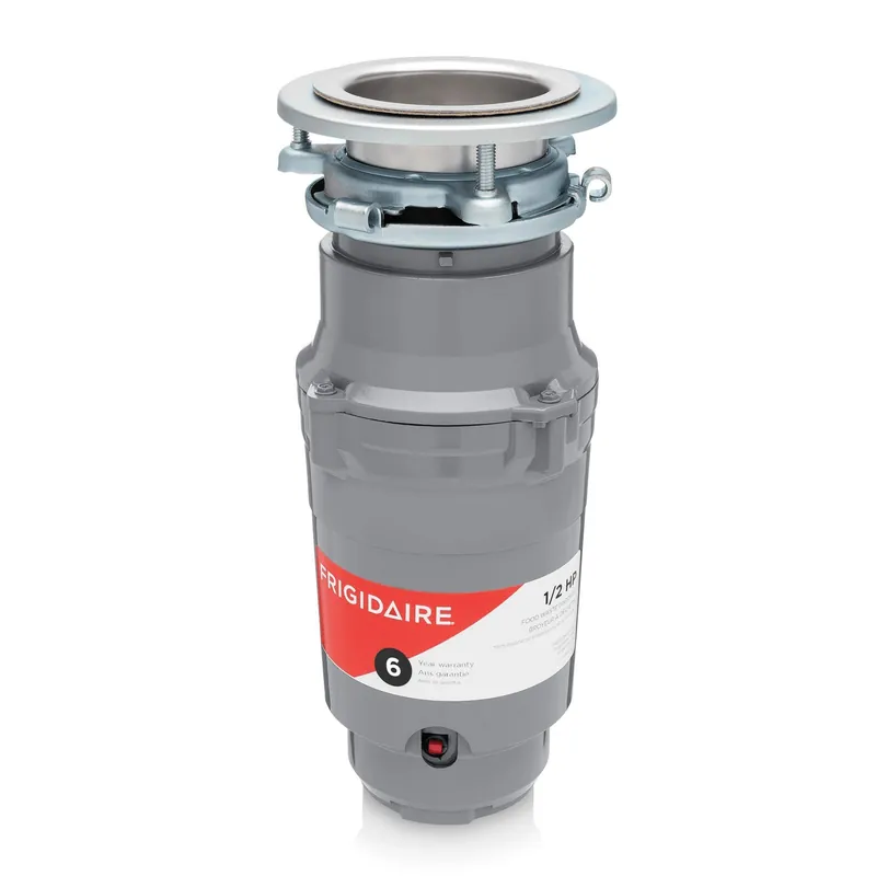 Frigidaire 1/2 HP Direct Wire Garbage Disposal for Kitchen Sinks FF05DISPD1, Gray