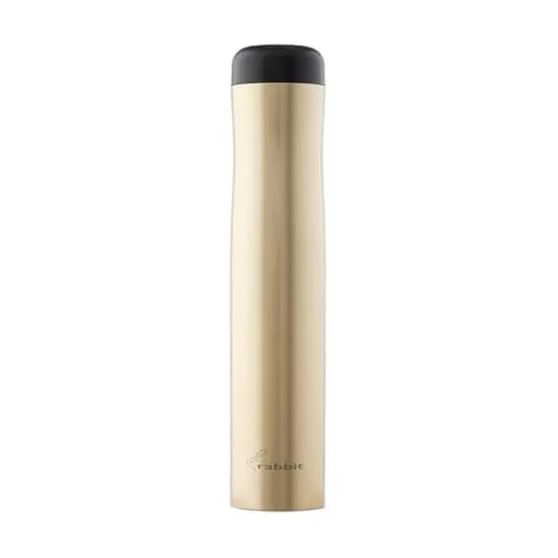 Rabbit Electric Wine Opener, Automatic Corkscrew with Built-In Foil Cutter, Removes Cork in Seconds, Gold