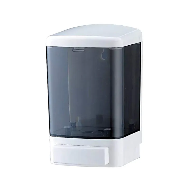 Evhome Manual Soap Dispenser Kitchen Bathroom Wall Mounted Commercial Soap Dispenser for Liquid Containers Shampoo Gel Chamber Plastic - (33.8 oz) 1000ml