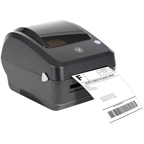 Thermal Shipping Label Printer USB, 4x6 Label Commercial Grade, Compatible with USPS, UPS