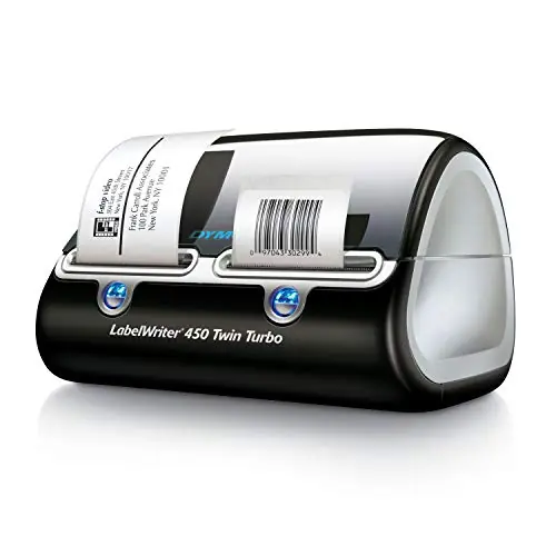 Label Printer, Label Writer 450 Twin Turbo, Direct Thermal Printer - Fast Printing, Home & Office
