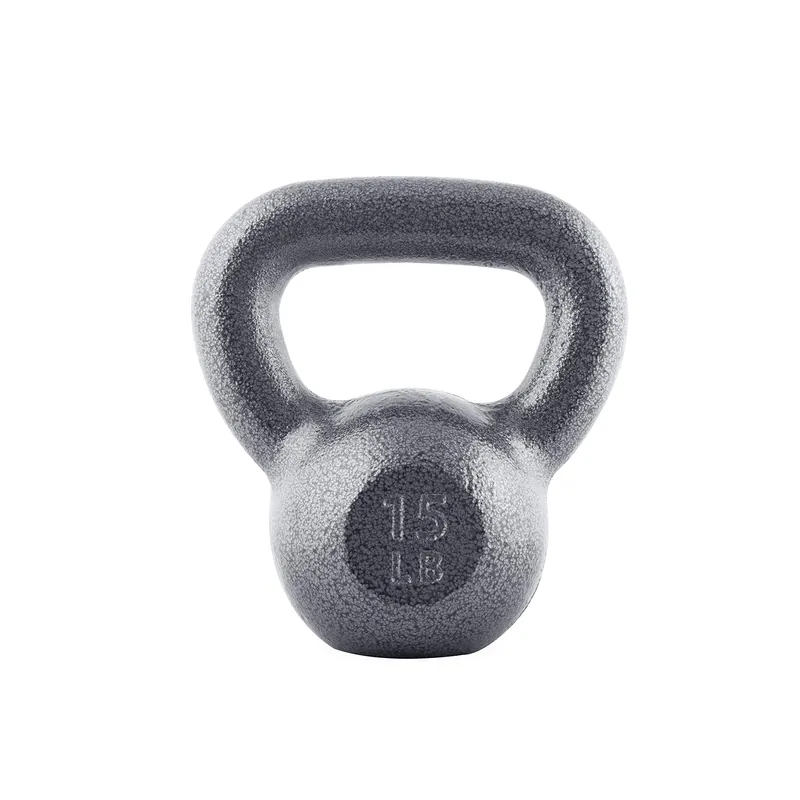 WF Athletic Supply Hammerstone Painted Cast Iron Kettlebells, Home & Gym Equipment, Great for Strength Training, Full Body Workout & Crossfit Training, Color & Size Options Available in 10-80 Pounds