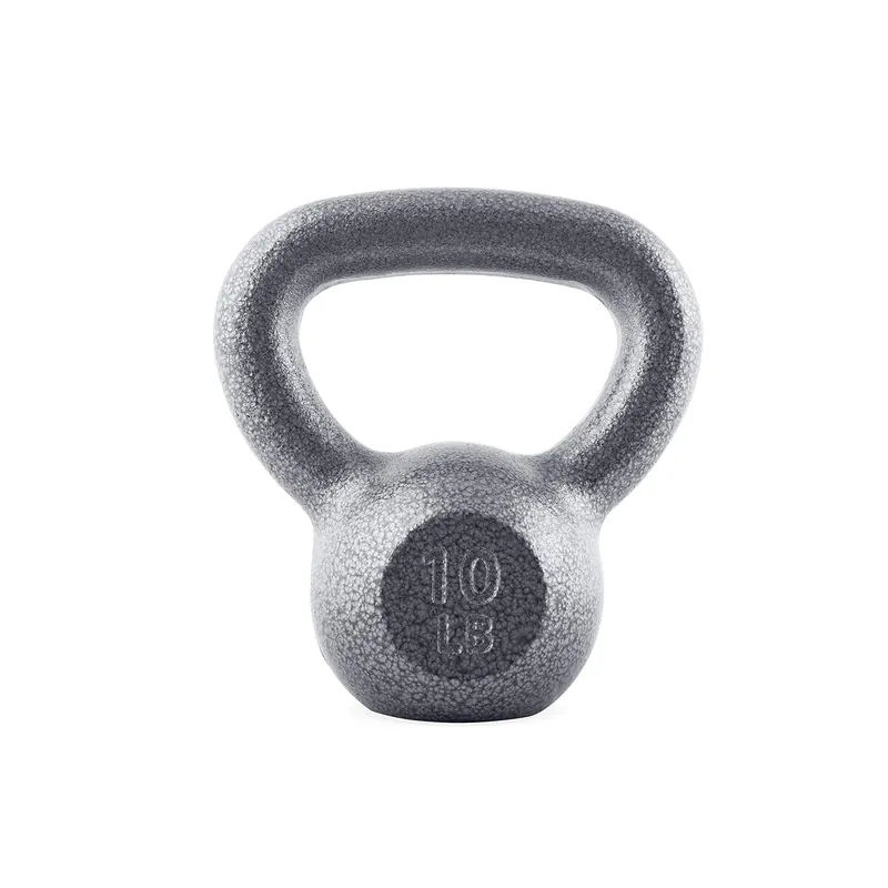 WF Athletic Supply Hammerstone Painted Cast Iron Kettlebells, Home & Gym Equipment, Great for Strength Training, Full Body Workout & Crossfit Training, Color & Size Options Available in 10-80 Pounds