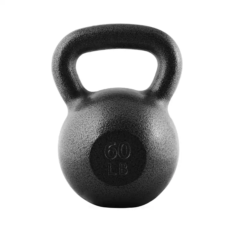 WF Athletic Supply Hammerstone Painted Cast Iron Kettlebells, Home & Gym Equipment, Great for Strength Training, Full Body Workout & Crossfit Training, Color & Size Options Available in 10-80 Pounds