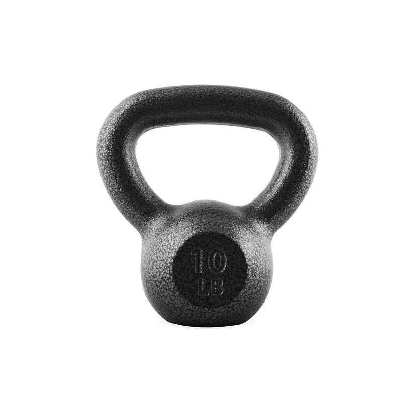 WF Athletic Supply Hammerstone Painted Cast Iron Kettlebells, Home & Gym Equipment, Great for Strength Training, Full Body Workout & Crossfit Training, Color & Size Options Available in 10-80 Pounds