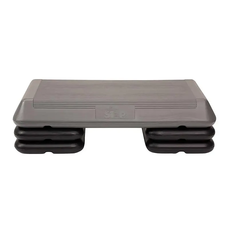 Freestyle STEP Exercise Step Platform, Circuit Size Stepper for Exercise at Home with 4 Stackable Risers for Height Adjustments