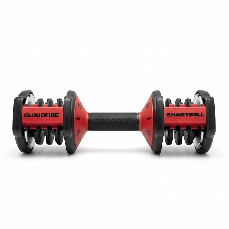 Upgraded Adjustable Dumbbell Set of 2 (52.5 lbs/25 lbs), 15/9 Weights Dumbbell Set, Quick Adjustable Dumbbells For Men and Women Home Gym Workout with Anti-Slip Handle, Safe and No Falling (Handle of 25 lbs Dumbbells)
