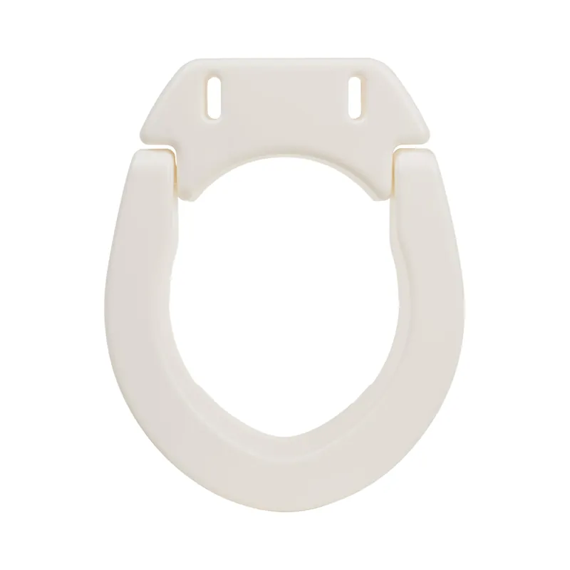 VMS Deluxe Bolt-On Hinged Raised Toilet Seat - Available in Elongated & Standard Styles, 300 lbs Weight Capacity (Standard)