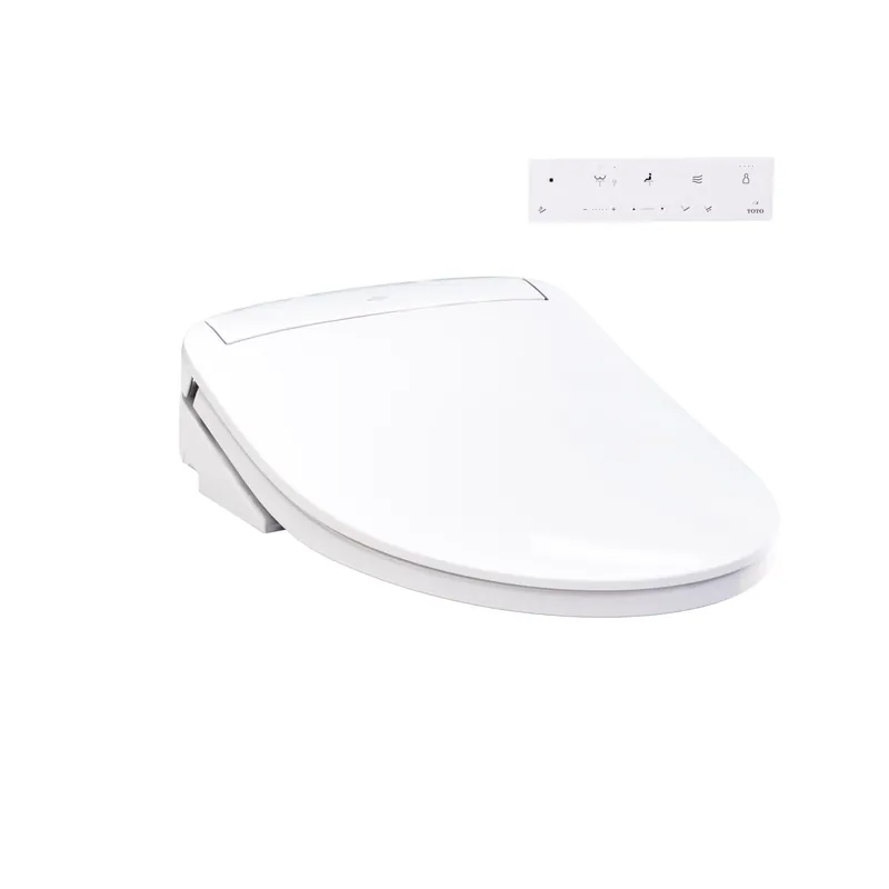 TOTO® WASHLET® KS6 Electronic Bidet Toilet Seat with Instantaneous Water Heating, PREMIST and EWATER+ Wand Cleaning, Elongated, Cotton White - SW3946 01