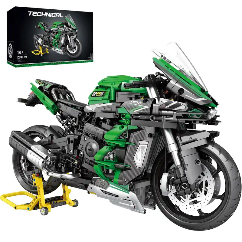 Reobrix Motorcycle Building Sets for Adults, 1 5 Scale H2 SX SE Motorcycle Bike Model, Cool Technical Motorcycle Car Model Display for Home or Office Decor, Collectible Gifts for Boys 14+ (2088 PCS)
