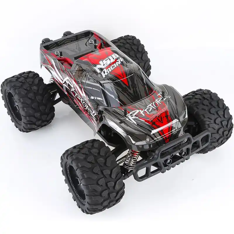 HOSHIPLAY 1 8 Scale Brushless RC Monster Truck for Adults, 100km/h+ High Speed 4x4 Offroad Remote Control Car for Adults with Dual 3S Rechargeable Battery Fast 4WD Remote Control Cars Buggy