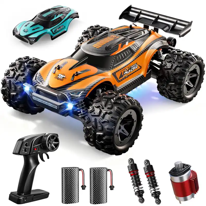 HOMETALL 1 18 Fast RC Cars for Adults - 38+ KPH Off Road Remote Control Car - High Speed RC Monster Truck 4x4 All Terrain