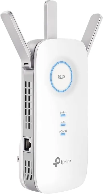 Range Extender RE550 Dual-Band Wireless Repeater Amplifier w/Gigabit Ethernet Port Up to 2200 Sq. Ft.