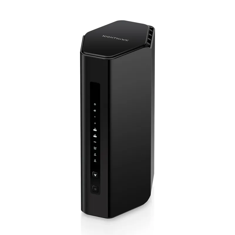 NETGEAR Nighthawk Tri-Band WiFi 7 Router (RS300) - Router Only, BE9300 Wireless Speed (up to 9.3 Gbps) - Covers up to 2,500 sq. ft., 100 Devices - Universally Compatible with ISPs - Free Expert Help