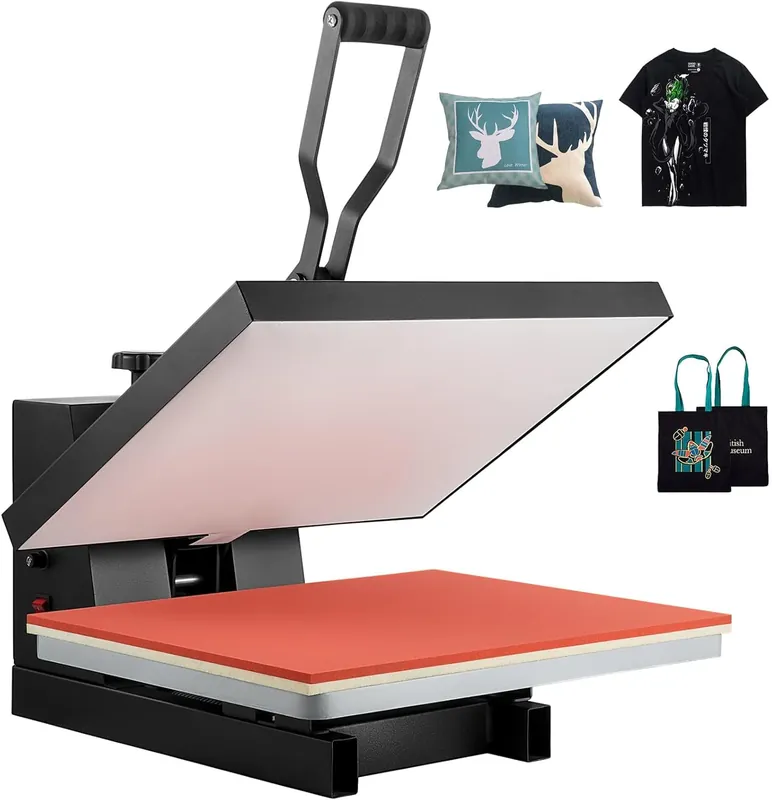 VEVOR Heat Press 16x24, 1700W Power Heat Press Machine, Fast Heating, High Pressure Heat Press Machine for T-Shirt