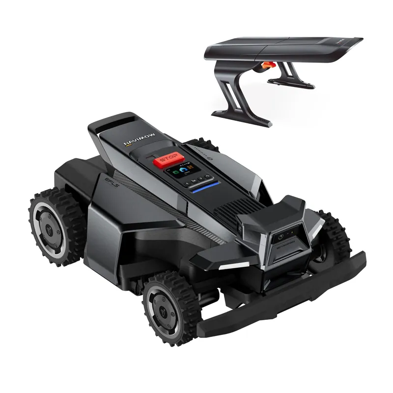 Segway Navimow X450 Robot Lawn Mower Wire Free with Garage X, 4WD for 84% Slopes, Zero-Turn Mowing, Dual 180W Motors, Covers 1.5 Acres (Garage Shipped Separately)