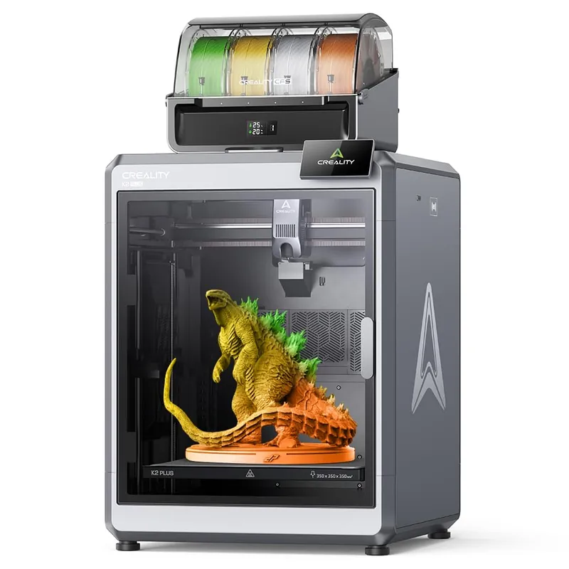 Creality K2 Plus Combo 3D Printer, Multi Color Printing with CFS, 600mm/s Print Speed