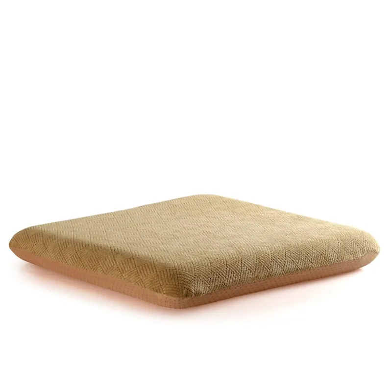 Large Square Seat Cushion for Recliner Chair, Floor Pillow, Truck Seat Cushion Camel