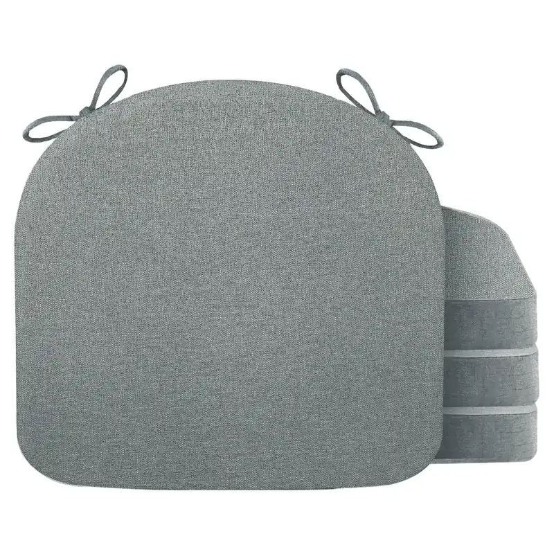 Nordjager Chair Cushions for Dining Chair Seat Set of 4, Memory Foam Chair Pads Help You Relief