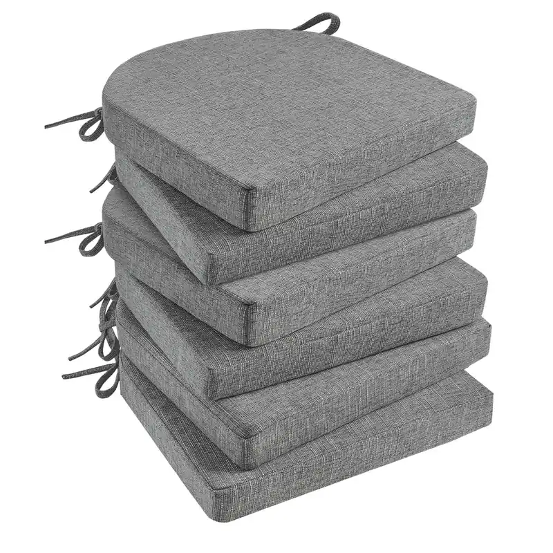 Basic Beyond Chair Cushions for Dining Chairs with Ties and Removable Cover
