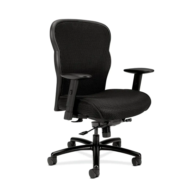 Heavy‑Duty Tilt Recline and Swivel Wheels, Desk and Computer Chair for Home Office, 450 lb. Capacity