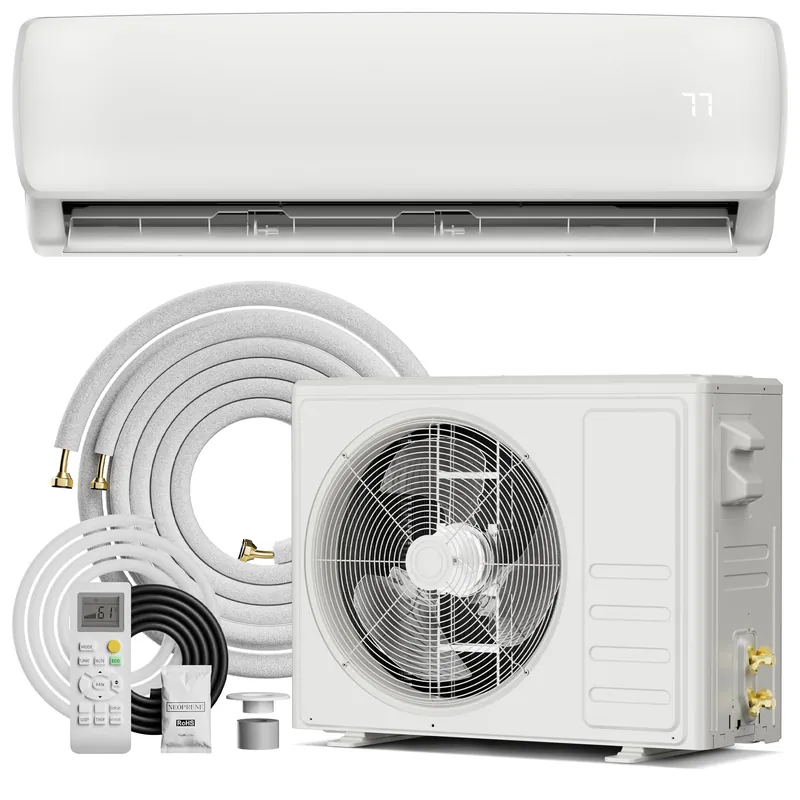 Mountman 12000 BTU Mini Split AC/Heating System,19 SEER2 208/230V Energy Efficient Ductless Inverter System,Cools Up to 750 Sq.Ft with Pre-Charged Condenser,Heat Pump & Installation Kits