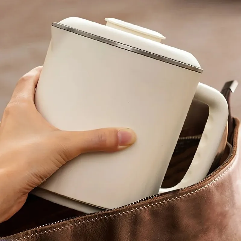 Travel Folding Kettle Outdoor Portable Small Folding Kettle 304 Stainless Steel Electric Kettle