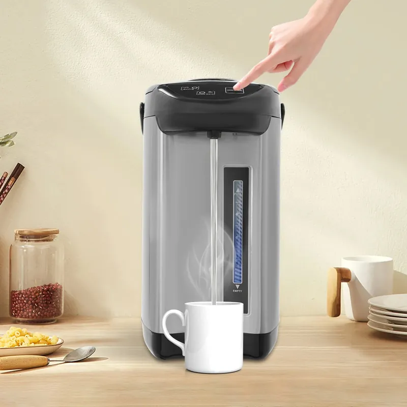 4L/135oz Water Boiler Electric Kettle Stainless Steel 110V Fast Boiling for Home/Office
