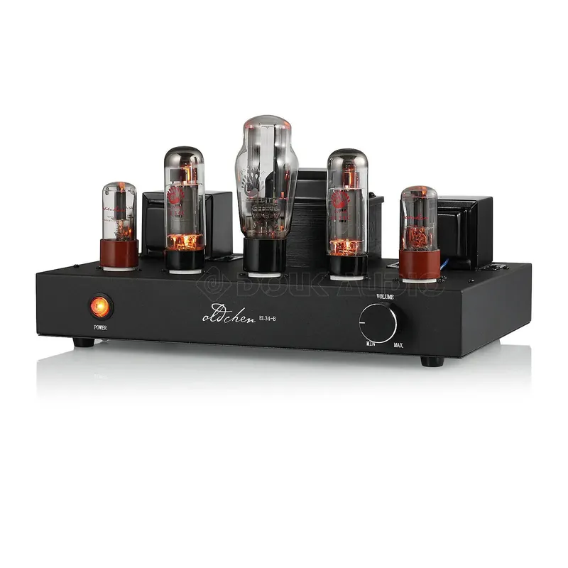 HiFi EL34 Valve Tube Power Amplifier Single-ended Class A Home Stereo