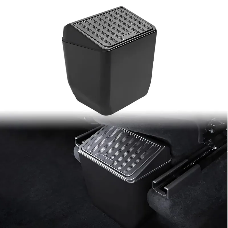 For Tesla Model Y Juniper 2025 Custom Fit Seamless Rear Seat Trash Can