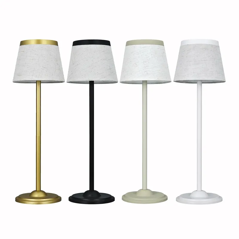 Rechargeable Table Lamps 1800mAh Battery Operated for Restaurant Home