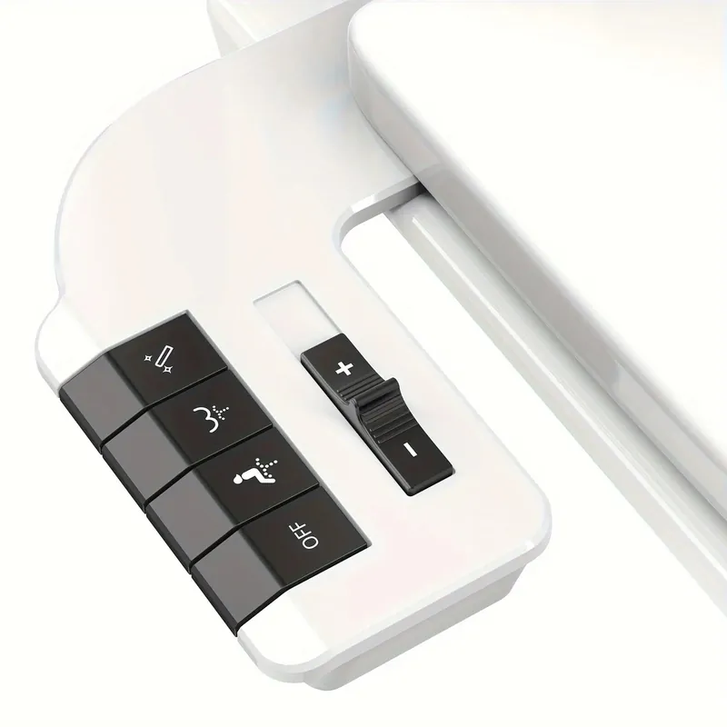 Bidet Attachment for Toilet, Non-Electric Dual Nozzle for Frontal & Rear Wash, Adjustable Water Pressure