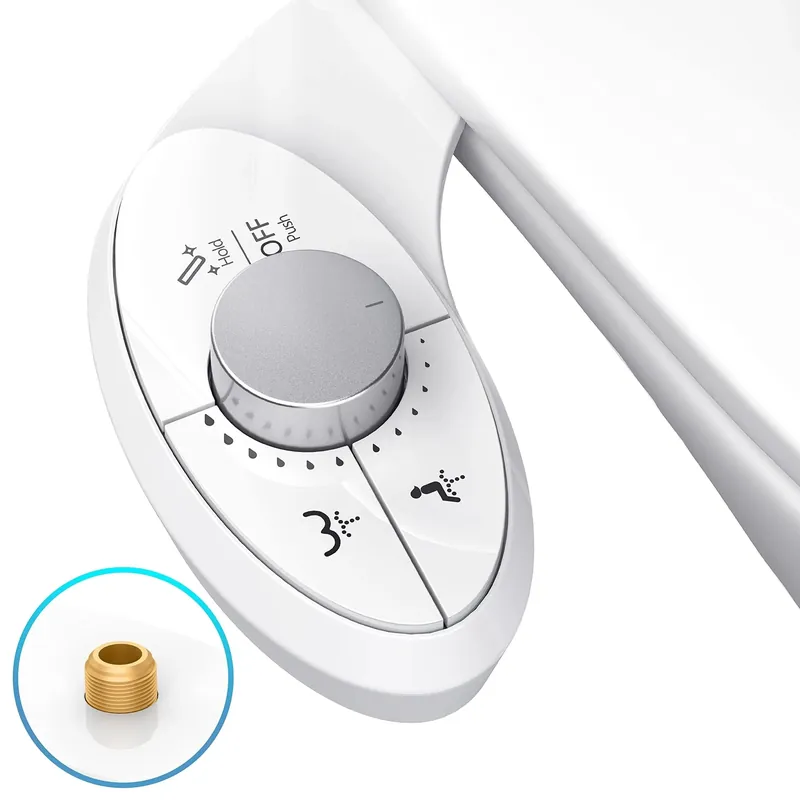 Bidet Attachment for Toilet - Ultra-Slim Self Cleaning Fresh Cold
