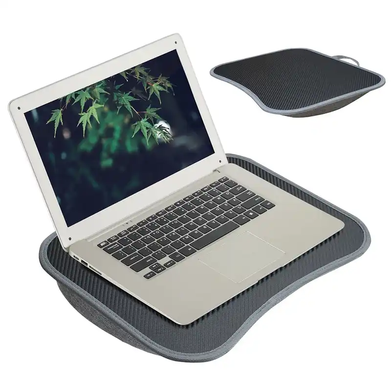Laptop Lap Desk with Soft Pillow Cushion Portable Laptop Desk Small