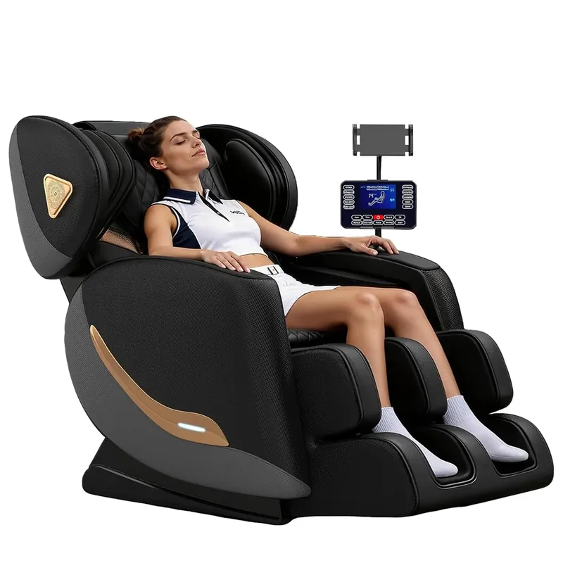 Full Body Zero Gravity Shiatsu Recliner Back Massage Chair with Heating