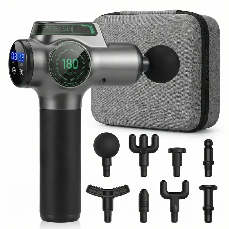 Ultra Quiet Deep Tissue Massage Gun with 12mm Amplitude for Athletes