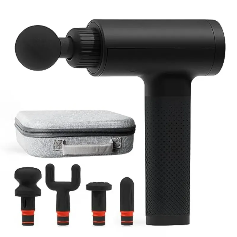 Powerboost Rechargeable Handheld Massage Gun w/ 6 Adjustable Speeds