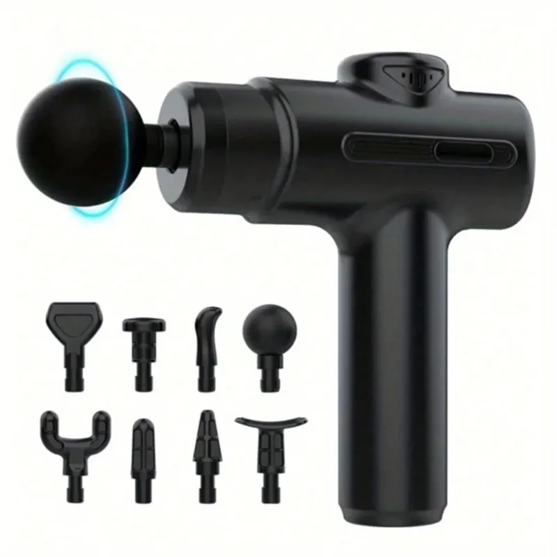 Deep Tissue Precession Massage Gun for Athletes with 8 Massage Heads