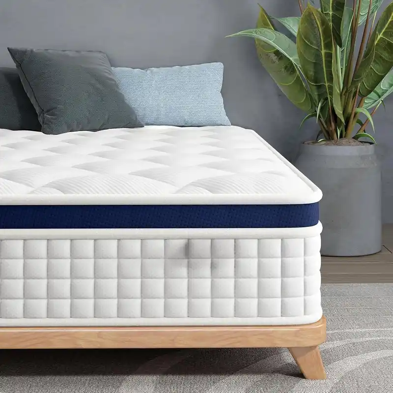 12 Inch-Hybrid Mattress Bed in A Box, Medium Firm for All Sleepers