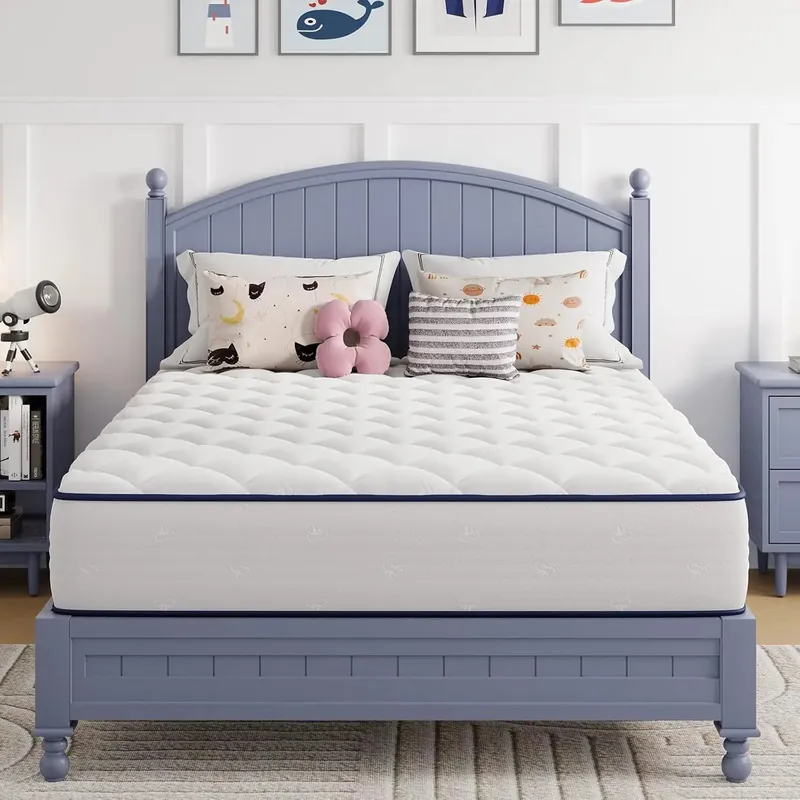 8-Inch Full Size Mattress in a Box, Hypoallergenic & Back Pain Relief
