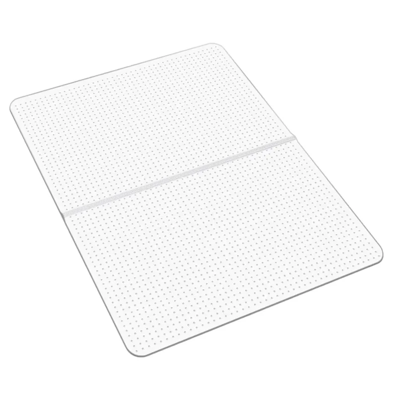SucceBuy Chair Mat Plastic Floor Protector Rug with Studded Non-Slip