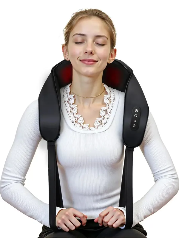 Shiatsu Neck and Back Massager, Back Massager with Heat for Pain Relief