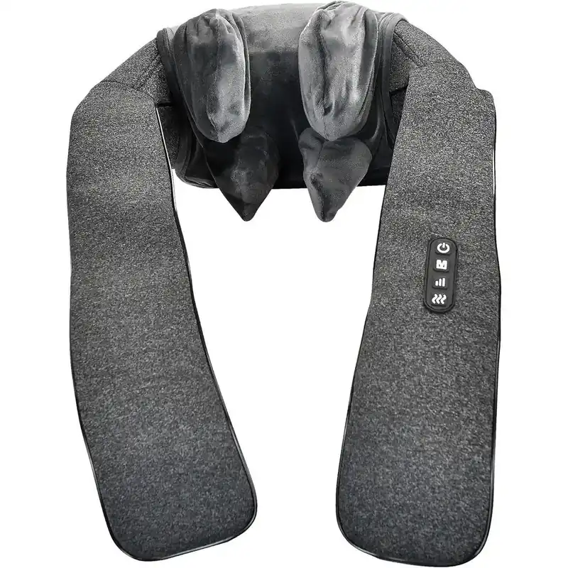 5D Neck and Shoulder Massager with Heat and Armrests for Tired Muscles