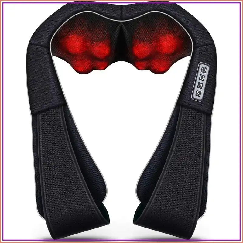Shiatsu Neck and Shoulder Massager with Heat For Mom Relaxation Gifts