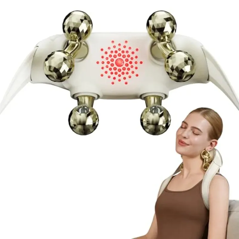 Neck Massager for Pain Relief with Heat Flex Design, Shoulder Massager