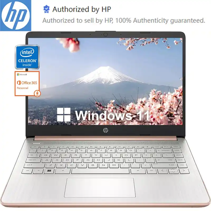 HP Newest 14" Business Laptop,Intel Celeron N4120,16GB