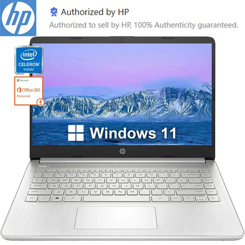 HP Newest 14" Business Laptop,Intel Celeron N4120,Up to16GB RAM