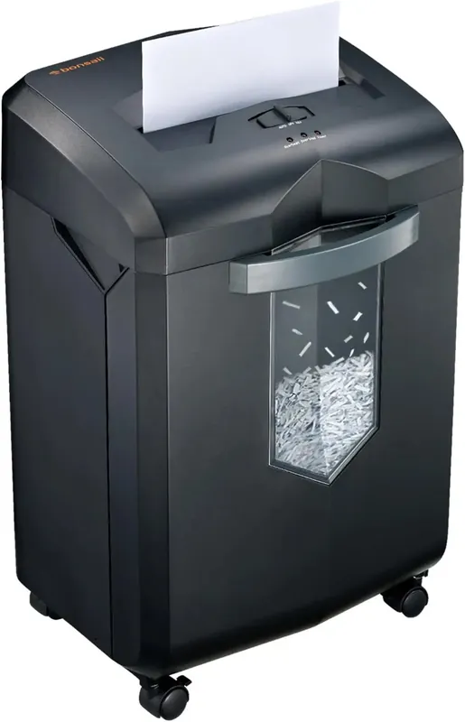 18-Sheet Heavy Duty Cross-Cut Paper Shredder, 60-Minute Continuous Run, 6-Gallon Pullout Bin