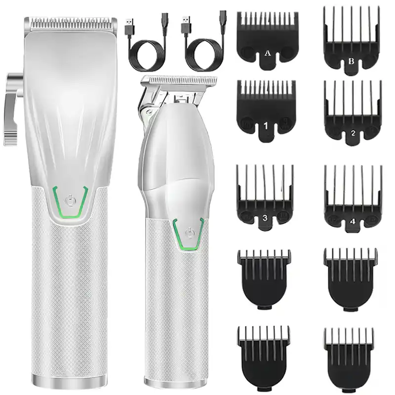 Rechargeable Barber Clippers for Hair Cutting, Professional Hair Clipper and